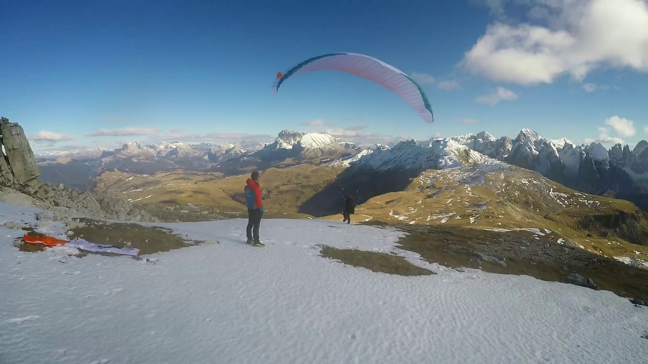 Hike and fly Vom Schlern 2563mt. (Aufstieg über den Gamssteig)