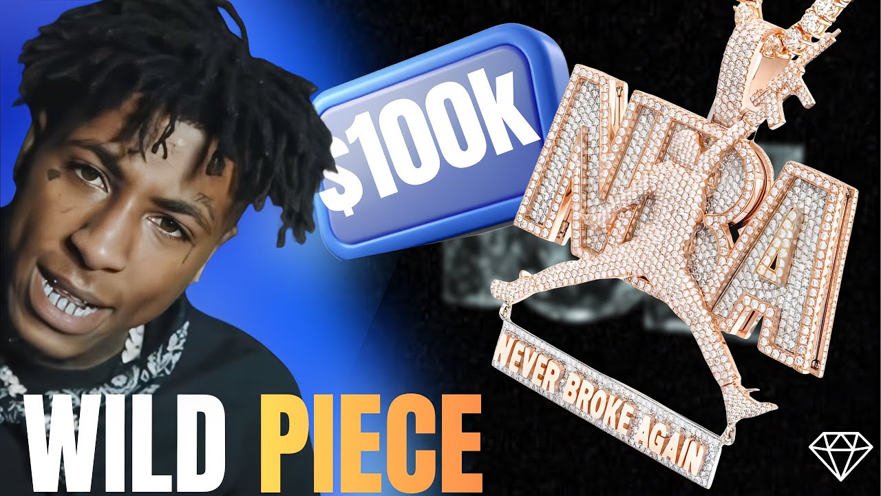 “$100k CASH” | “NEVER BROKE AGAIN” - NBA Young Boy’s Master Piece Jewelry 