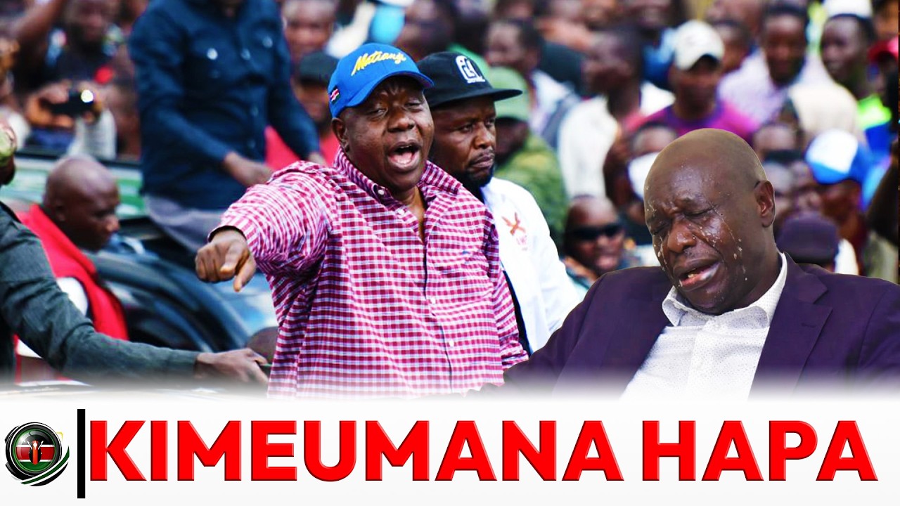 Dr. Fred Matiang'i Makes A U Turn, Lectures Gachagua Like A Kid