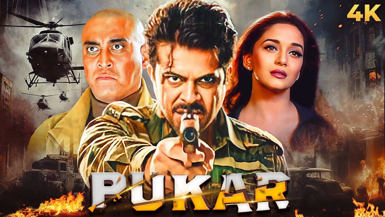 Anil Kapoor BLOCKBUSTER Pukar 2000 Action Hindi Full Movie 4K | Madhuri Dixit, Danny Denzongpa