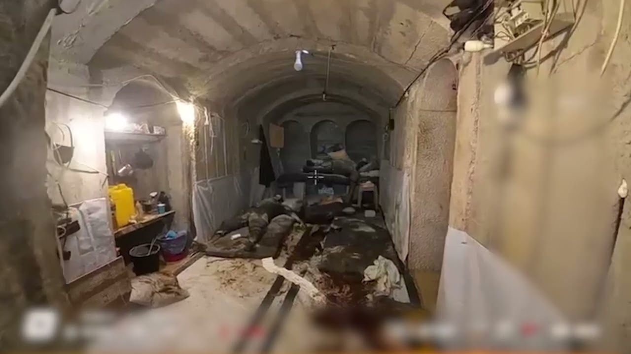 Hamas infrastructure under the European Hospital in Khan Yunis