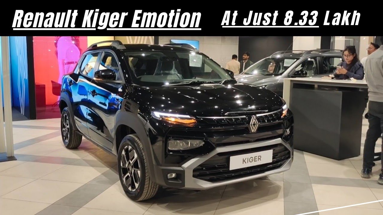 New Renault Kiger Emotion at just 8.33 lakh 