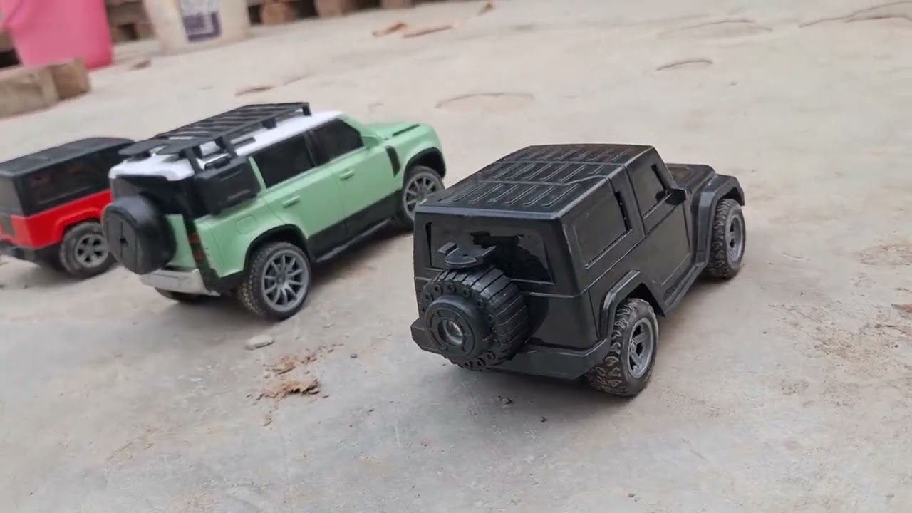 Defender car toy vs thar remote control #viral #long Video please support karo 🙏🙏🙏