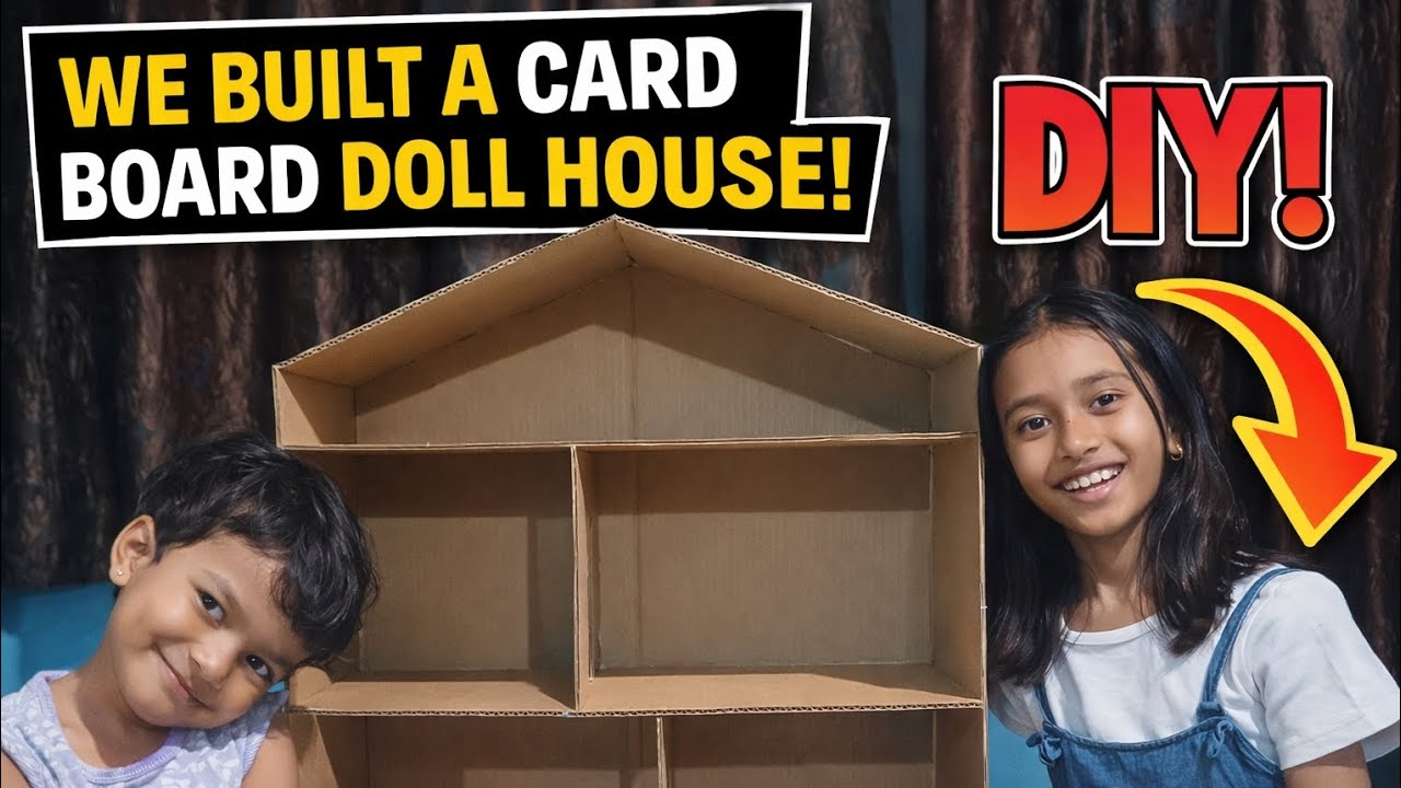 Purvi Cheeku k Liye Banya | Doll House 🏠 Ghar par Hi😍