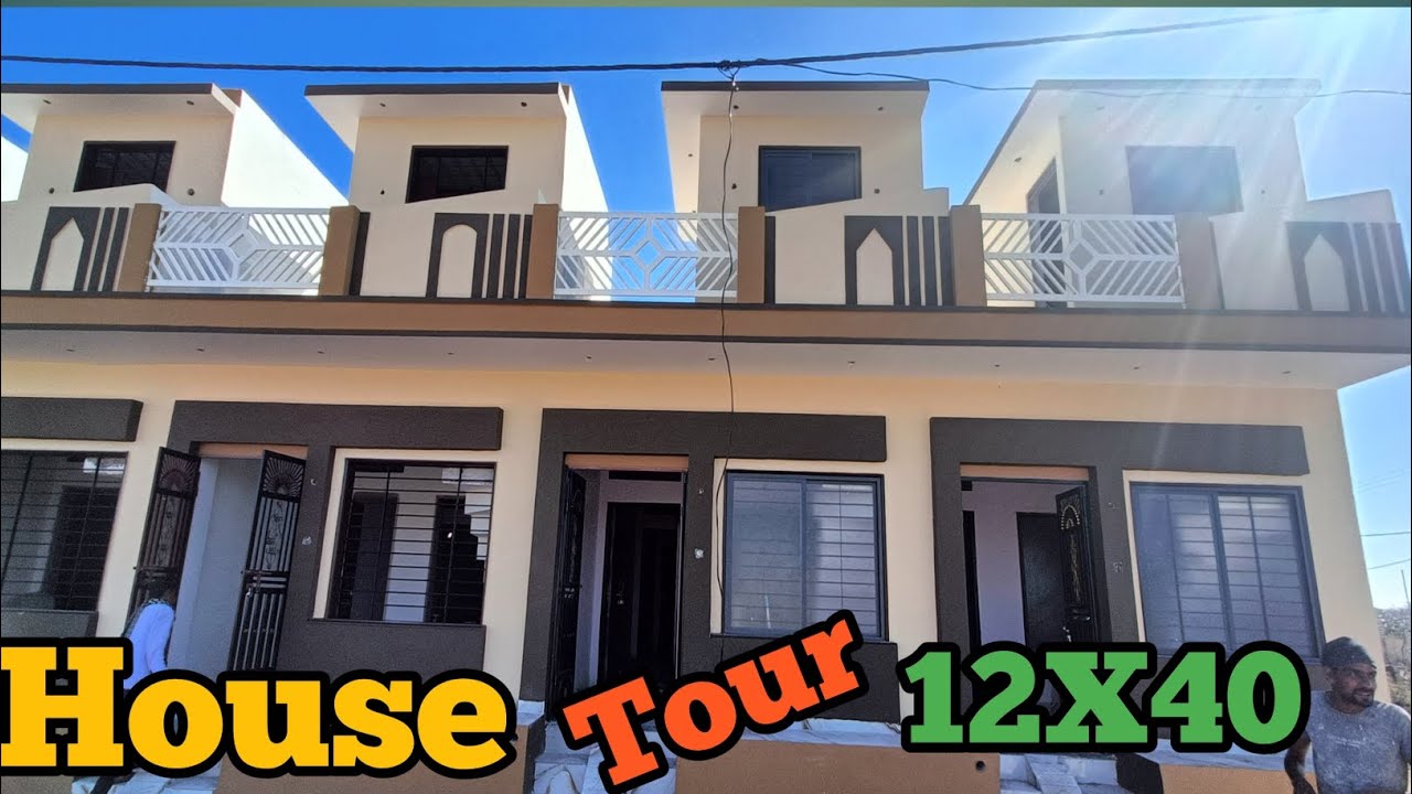 12X40 HOUSE CONSTRUCTION | WEST FACING, HOUSE DESIGN | 