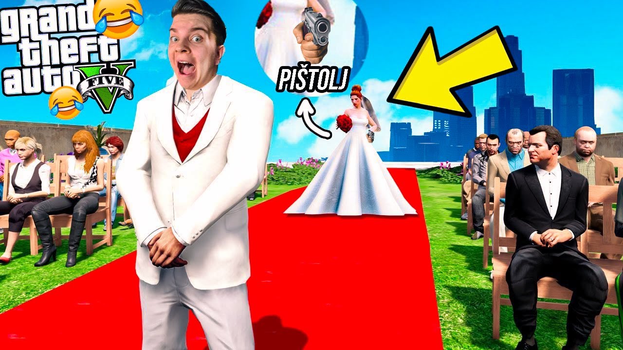 ŽENIM SE U GTA 5😂💍 *ostavila me*