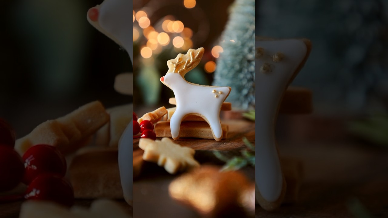 [Coccole di Natale] Un biscotto decorato al giorno • 13 • Rudolph la renna - Brodo di Coccole