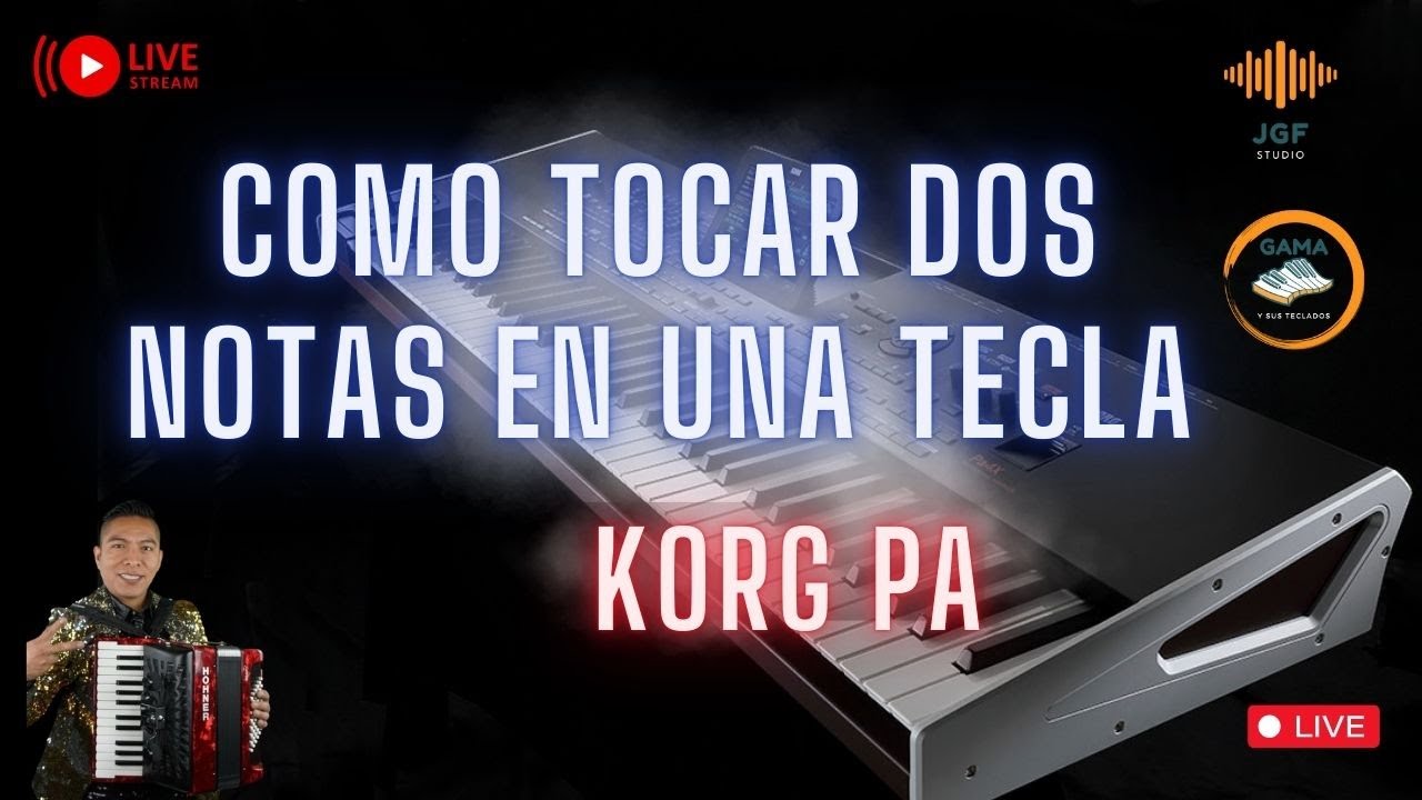 COMO TOCAR DOS NOTAS EN UNA TECLA | GAMA Y SUS TECLADOS