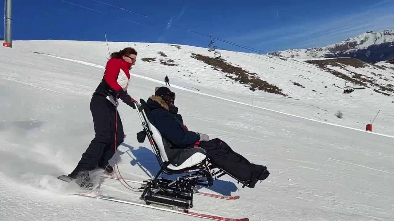 Le fauteuil ski : au-delà du handicap !