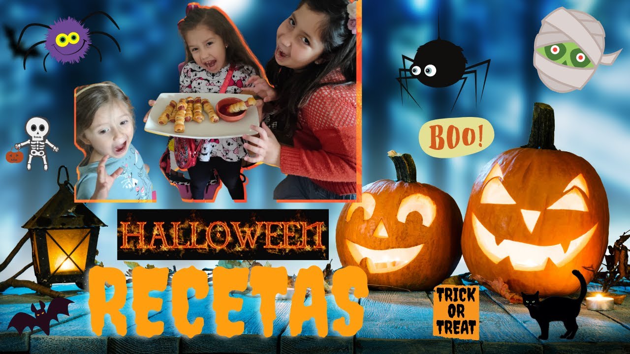 🎃3 ESCALOFIANTES RECETAS PARA HALLOWEEN💀 (bY la Gigi 🕷 🕸🧛‍♀️)