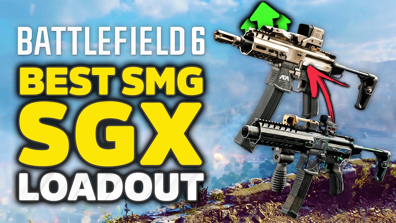 Battlefield 6 &mdash; SGX ЛУЧШАЯ оружейная экипировка для ближнего боя на ранних этапах! Модификации, о...