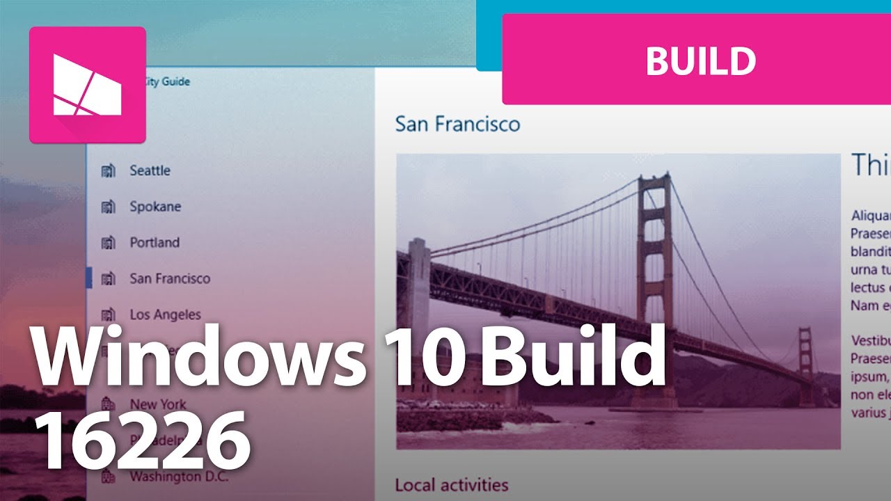 Windows 10 Build 16226 - Fluent Design UI, Settings, Gaming, Emoji, Keyboard + MORE