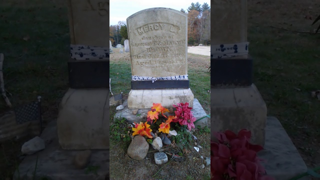 Mercy Brown's grave
