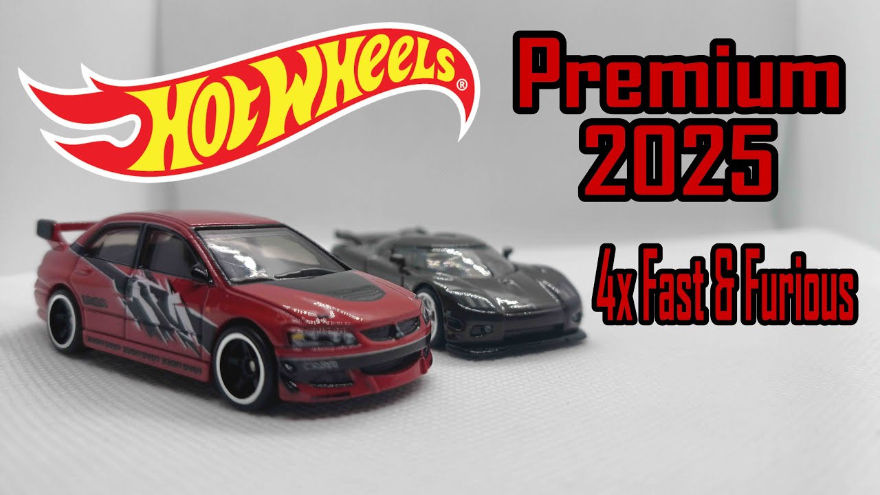 Hot Wheels Premium | 4 modele Fast & Furious