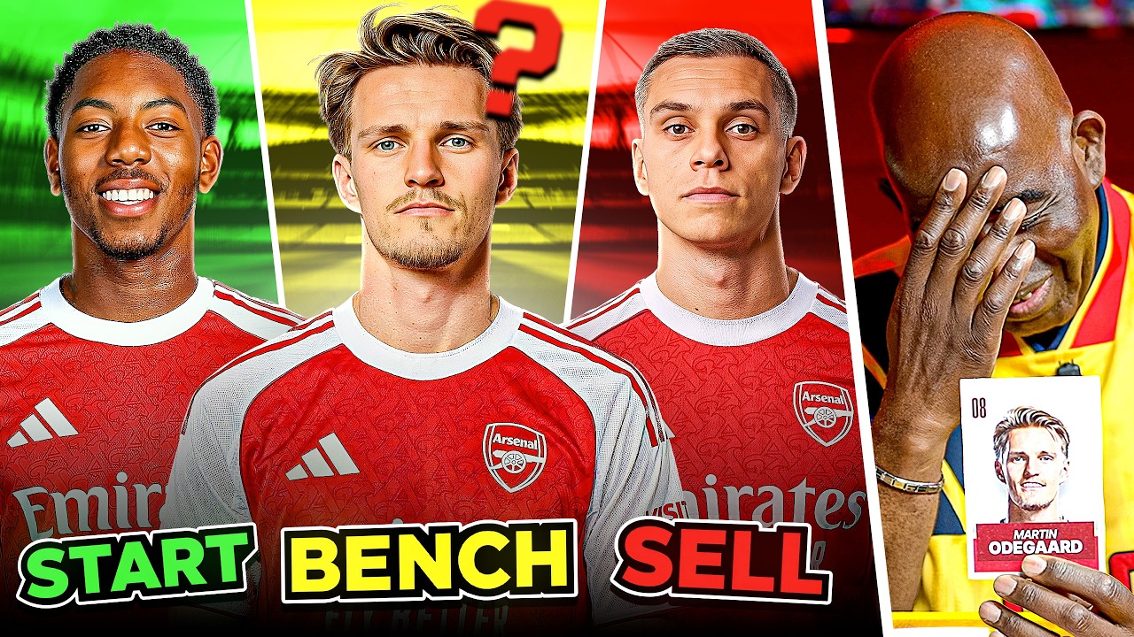 I Can't Sell My CAPTAIN...! | Arsenal's START, BENCH, SELL Ft. Robbie