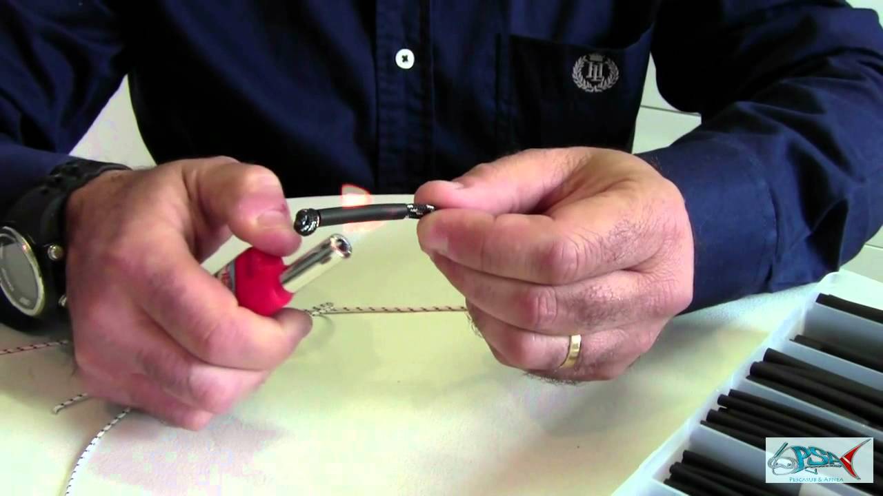Pescasub : Come REALIZZARE OGIVE in dyneema con il NODO DIAMANTE- Claudio Basili
