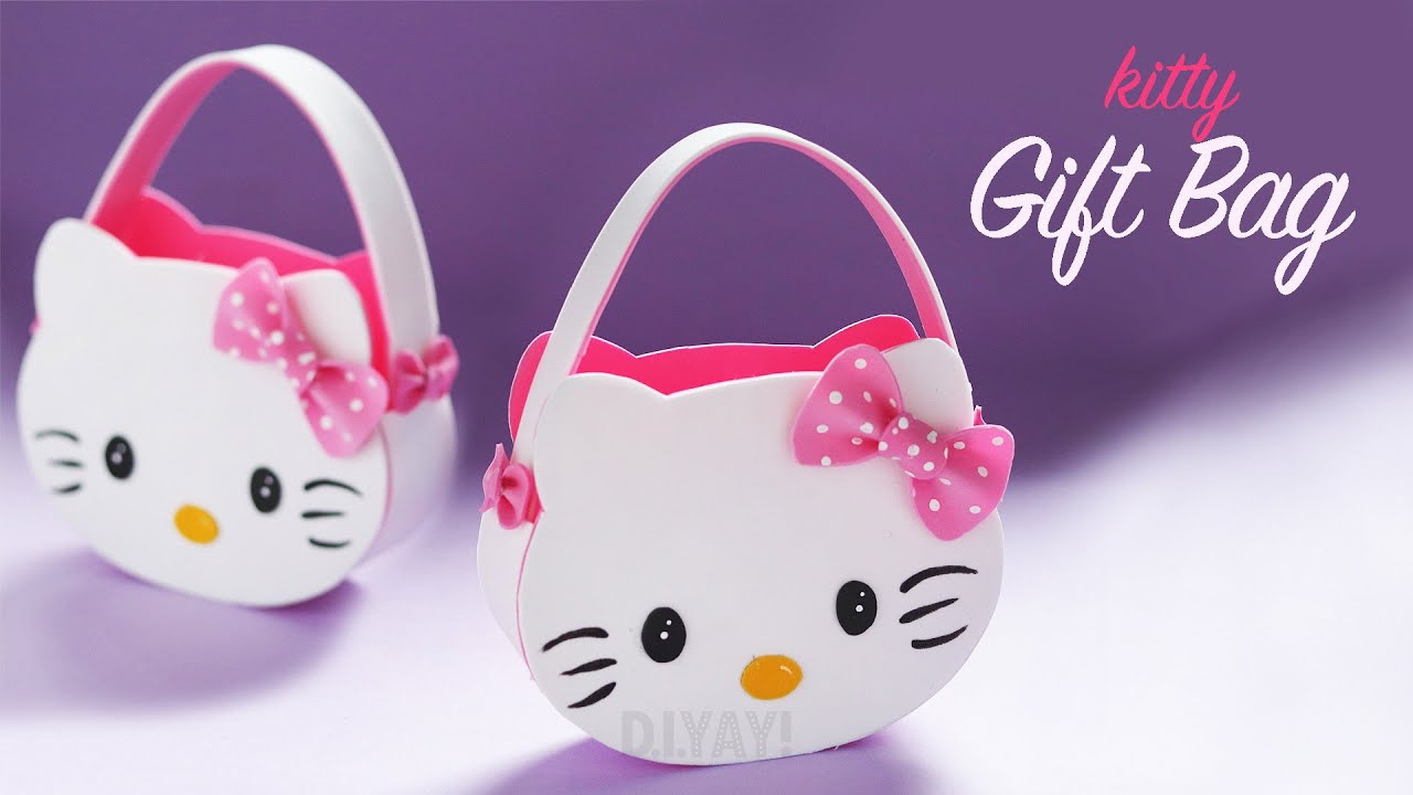 DIY Gift Bag | Gift Ideas | DIY Kitty Gift Bag
