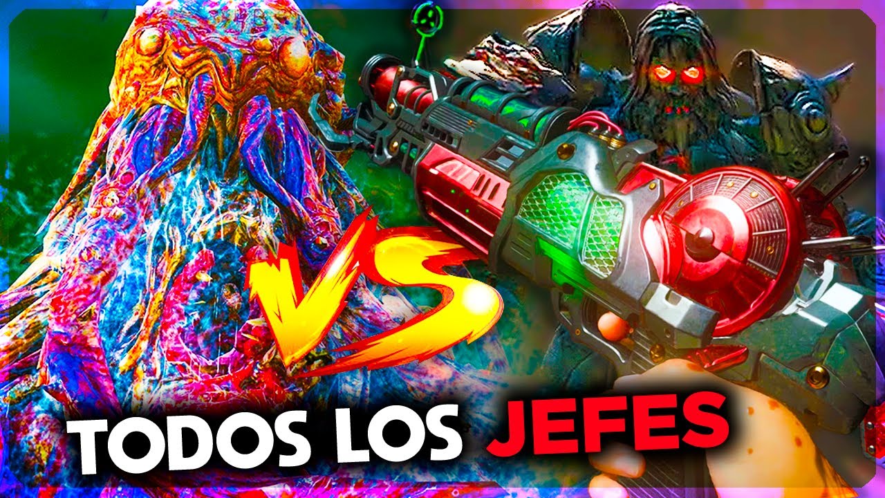 RayGun Mark II contra TODOS los bosses de Black Ops 6 Zombies!