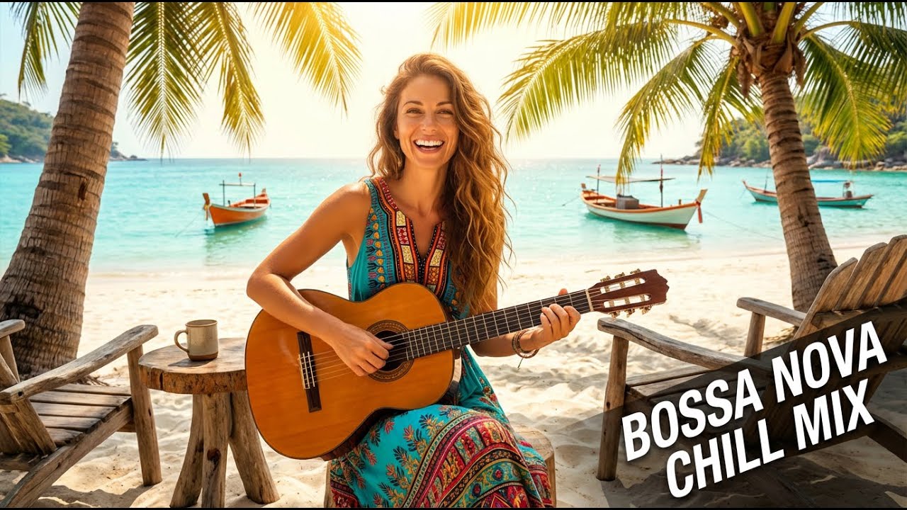 Bossa Nova Jazz ☕ Relaxing Background Music for Work, Study & Focus