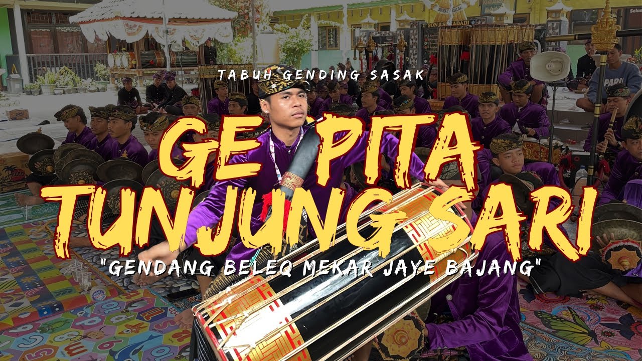 GENDING GEMPITA TUNJUNG SARI DI BAWAKAN OLEH MEKAR JAYA BAJANG DI HADAPAN PUMA DASTER DAN DNDS 