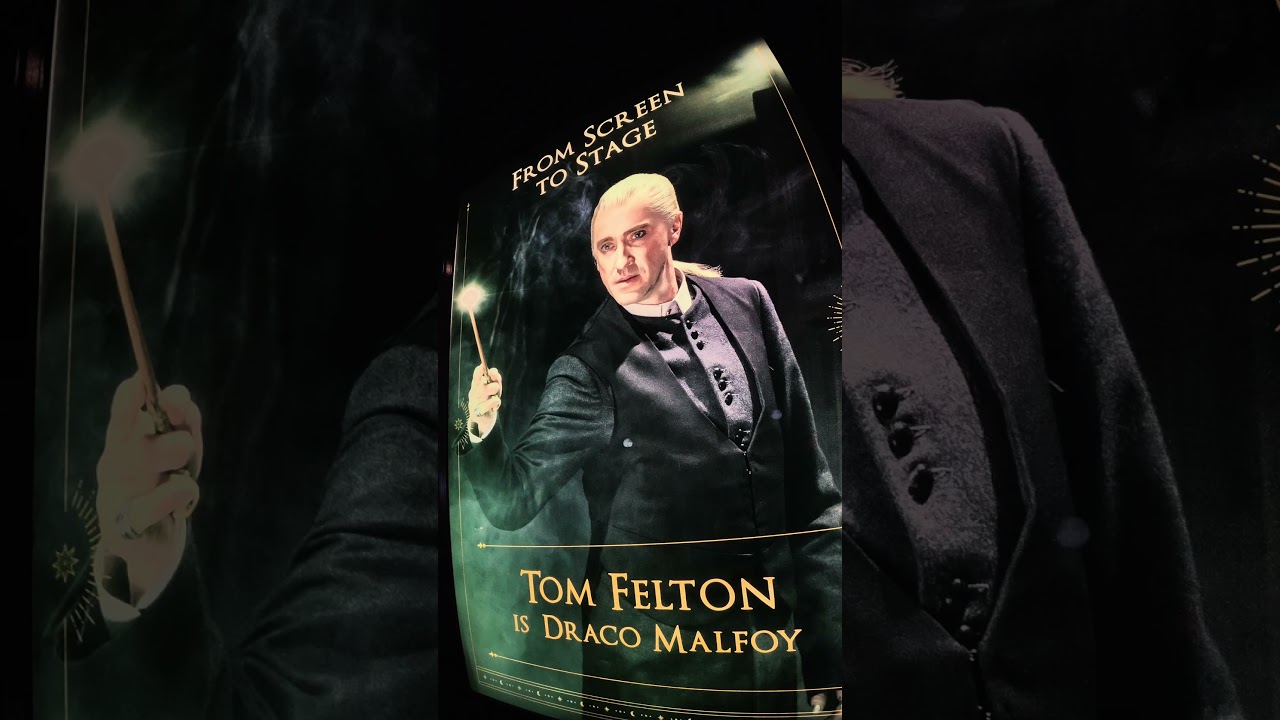 Я видела Тома Фелтона в фильме &laquo;Гарри Поттер и проклятое дитя&raquo;.