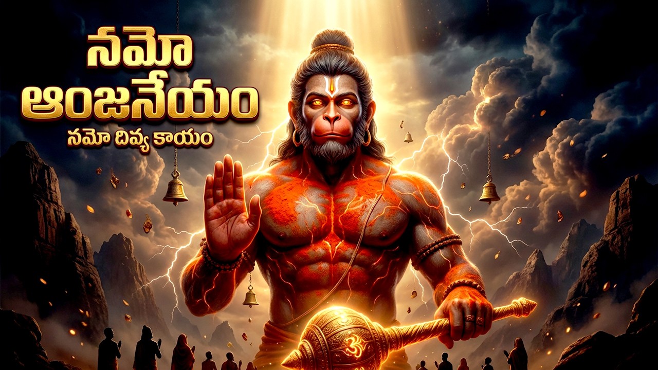 నమో ఆంజనేయం నమో దివ్య కాయం | Namo Anjaneyam Namo Divya Kayam | Hanuman Bhakti Songs Telugu