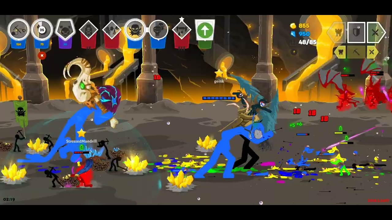 Stick war saga gameplay