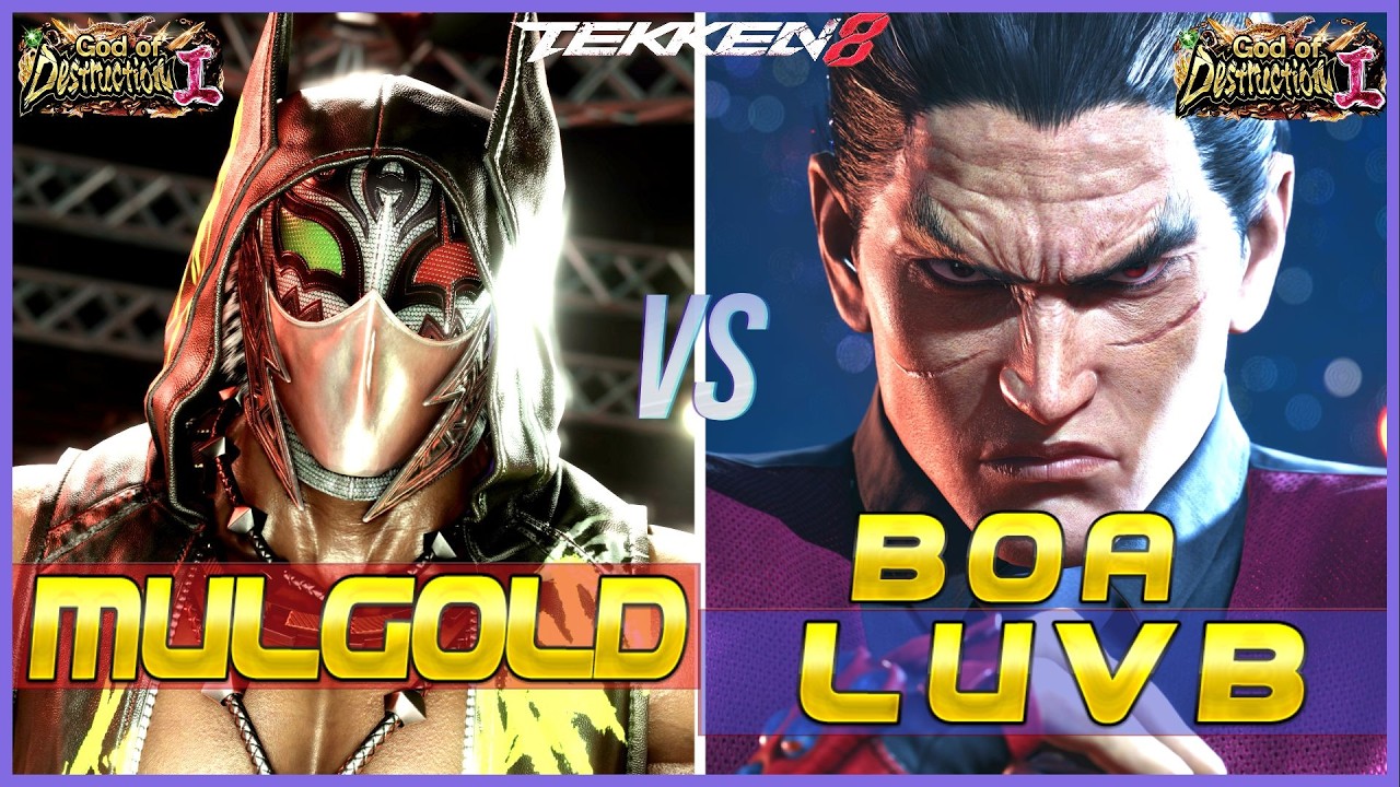 T8 ▰ BOA LUVB (Kazuya) Vs MULGOLD (Armor King) ▰ Tekken 8 High Level Gameplay