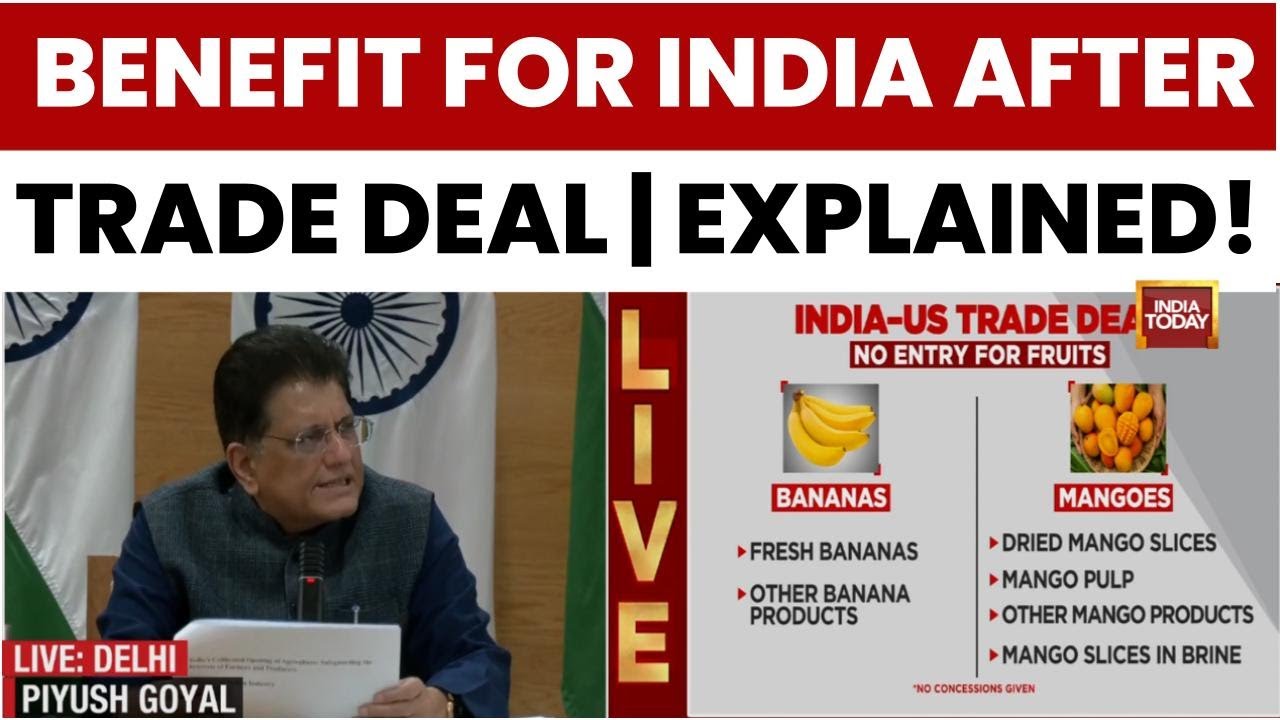 Piyush Goyal: India-US Trade Deal To Boost MSMEs And Protect Farmers With Zero Reciprocal Tariffs