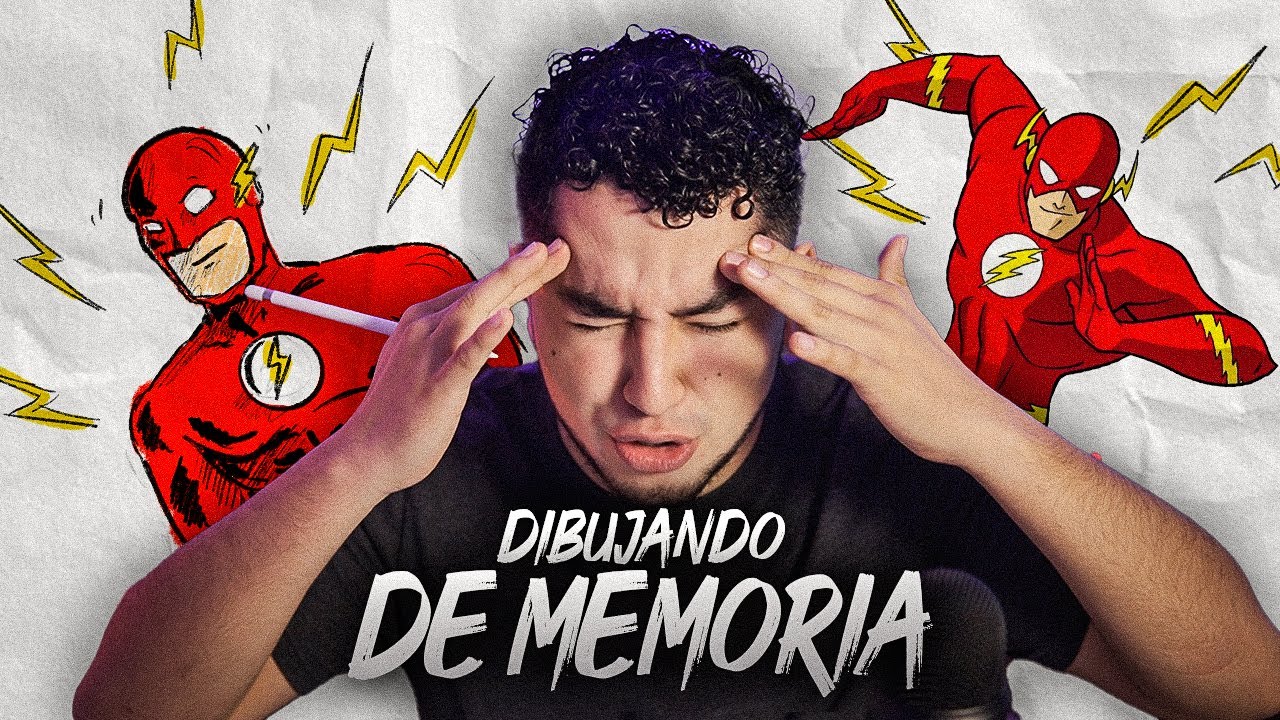 DIBUJANDO PERSONAJES DE MEMORIA 😱🔥 - ZAID CÓRDOVA