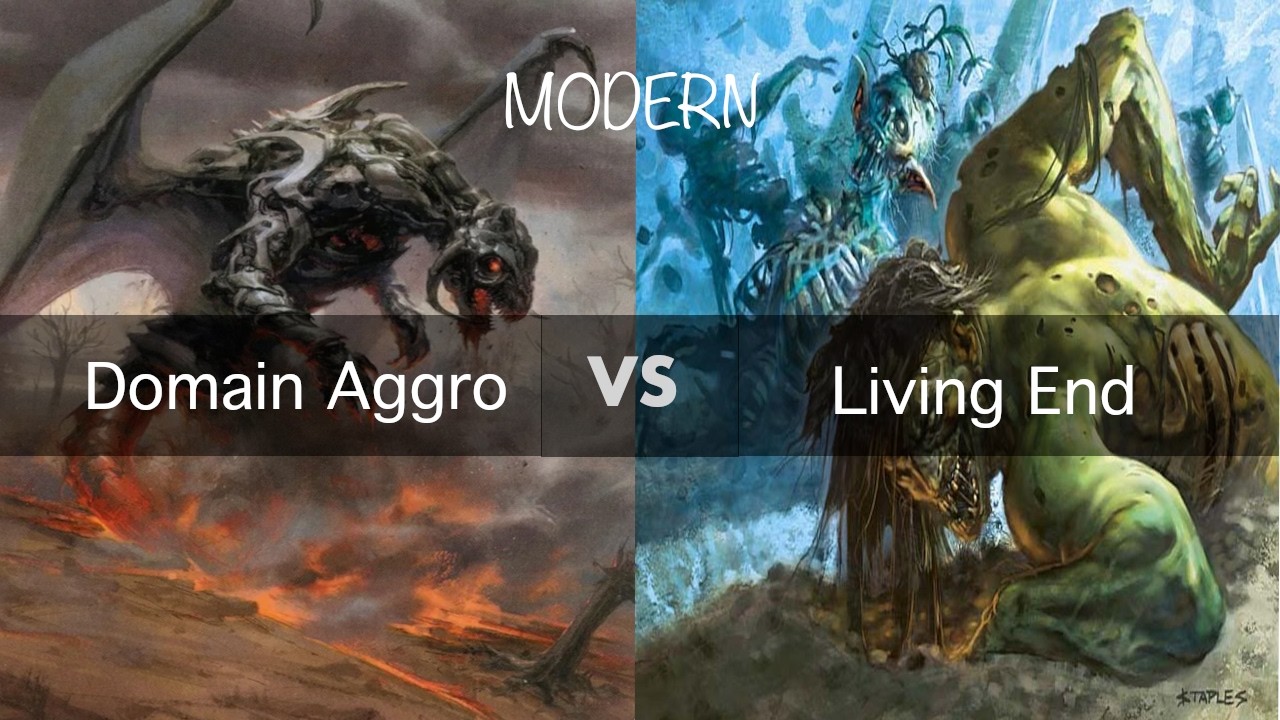 Domain Aggro vs Living End | Modern | Round 1