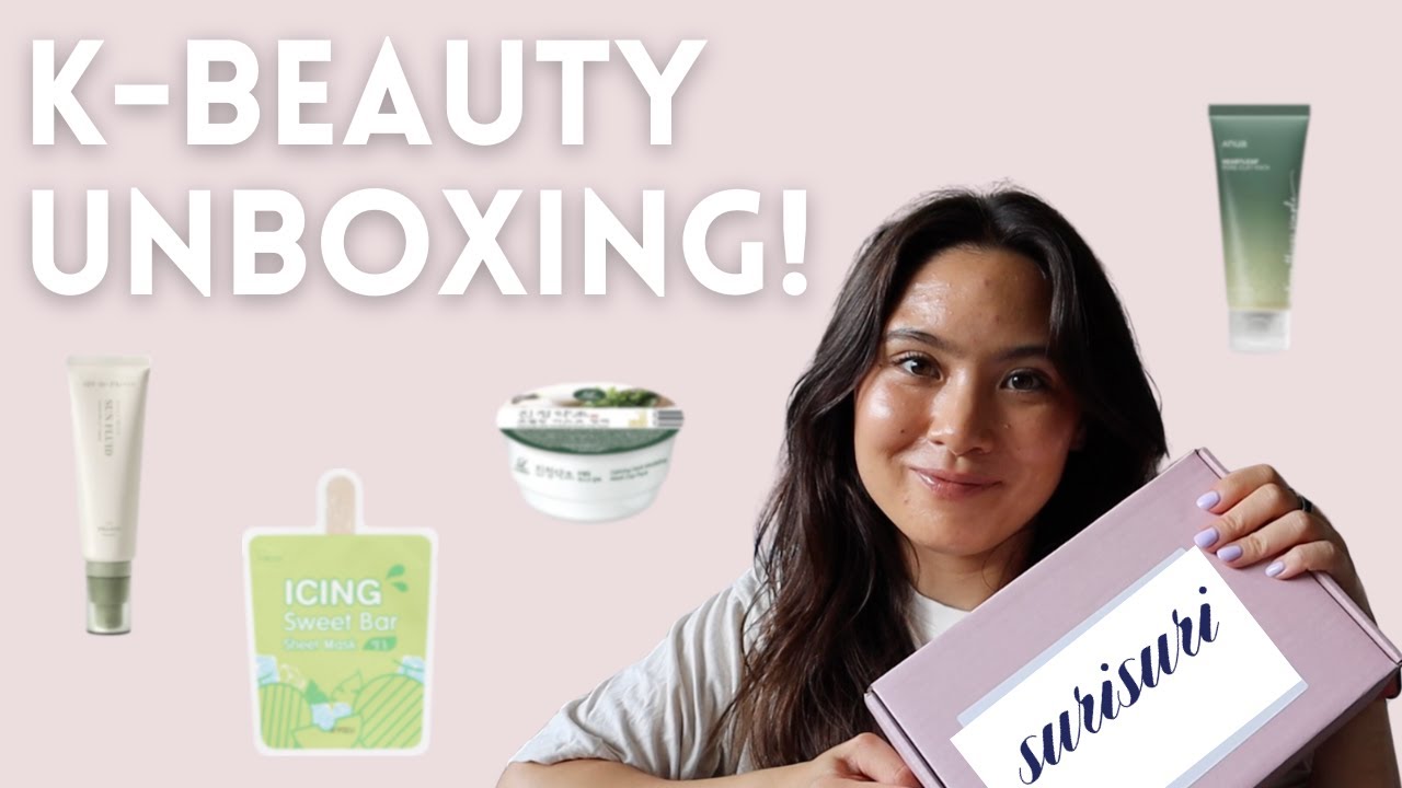 ✨ Unboxing K-Beauty Box: Summer self care från Surisuri 🌸
