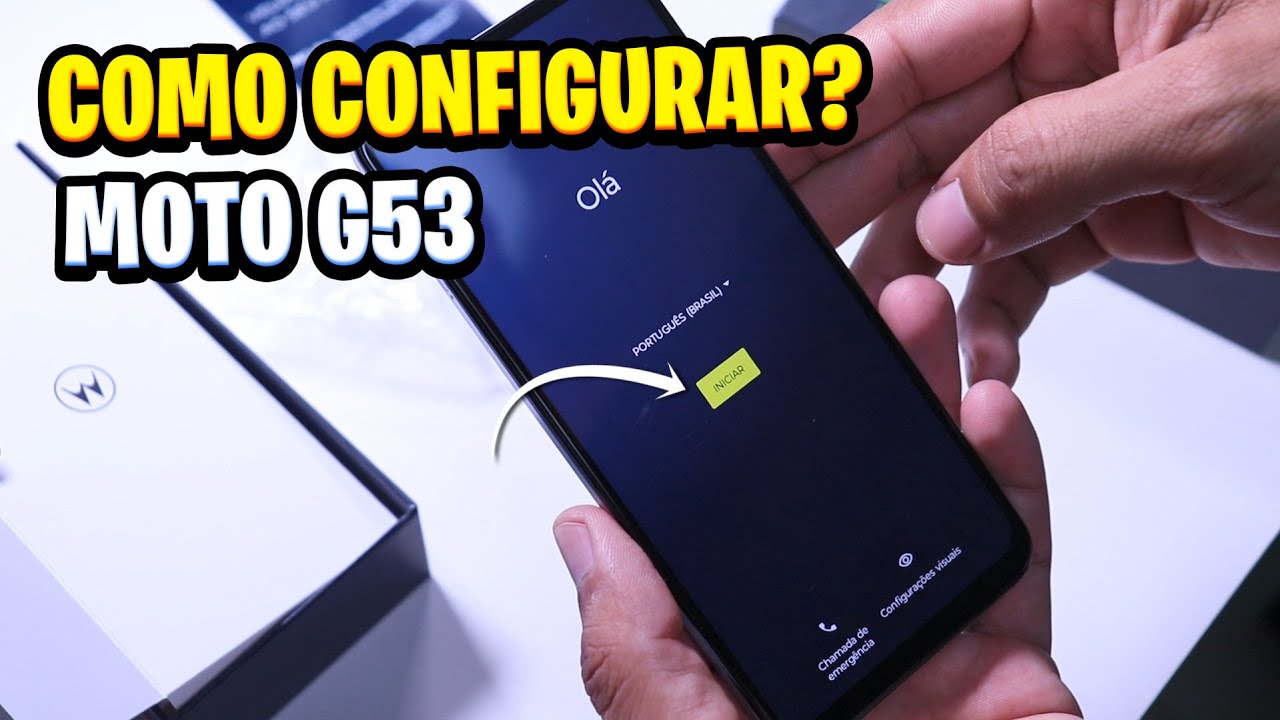 Como configurar o Motorola Moto G53 CORRETAMENTE (TUTORIAL COMPLETO)
