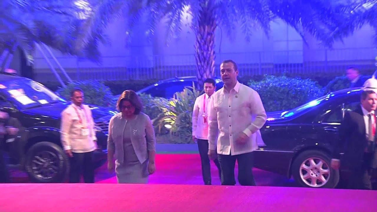 Arrival of The 20 Economic Leaders 11/18/2015