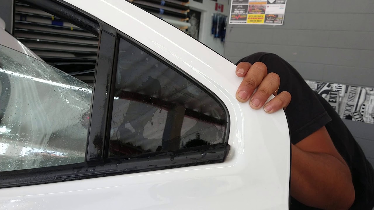 APLICAÇÃO de PELÍCULA do vidrinho auxiliar Chevrolet ÔNIX 👇👇👇👇👇