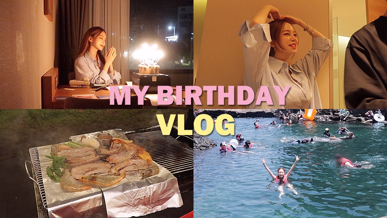 [생일VLOG] 3박 제주 찐맛집+음주 여행 (돼지고기/생갈비/갈치조림/고기국수만두/오는정김밥/회/짬뽕탕)