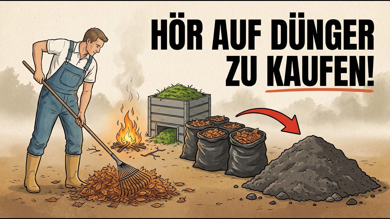 Hör auf Dünger zu kaufen: $0-Strategie für 12 Monate Selbstversorgung