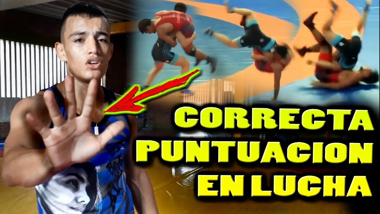 COMO es la PUNTUACION en la LUCHA OLIMPICA - como marcar puntos en lucha