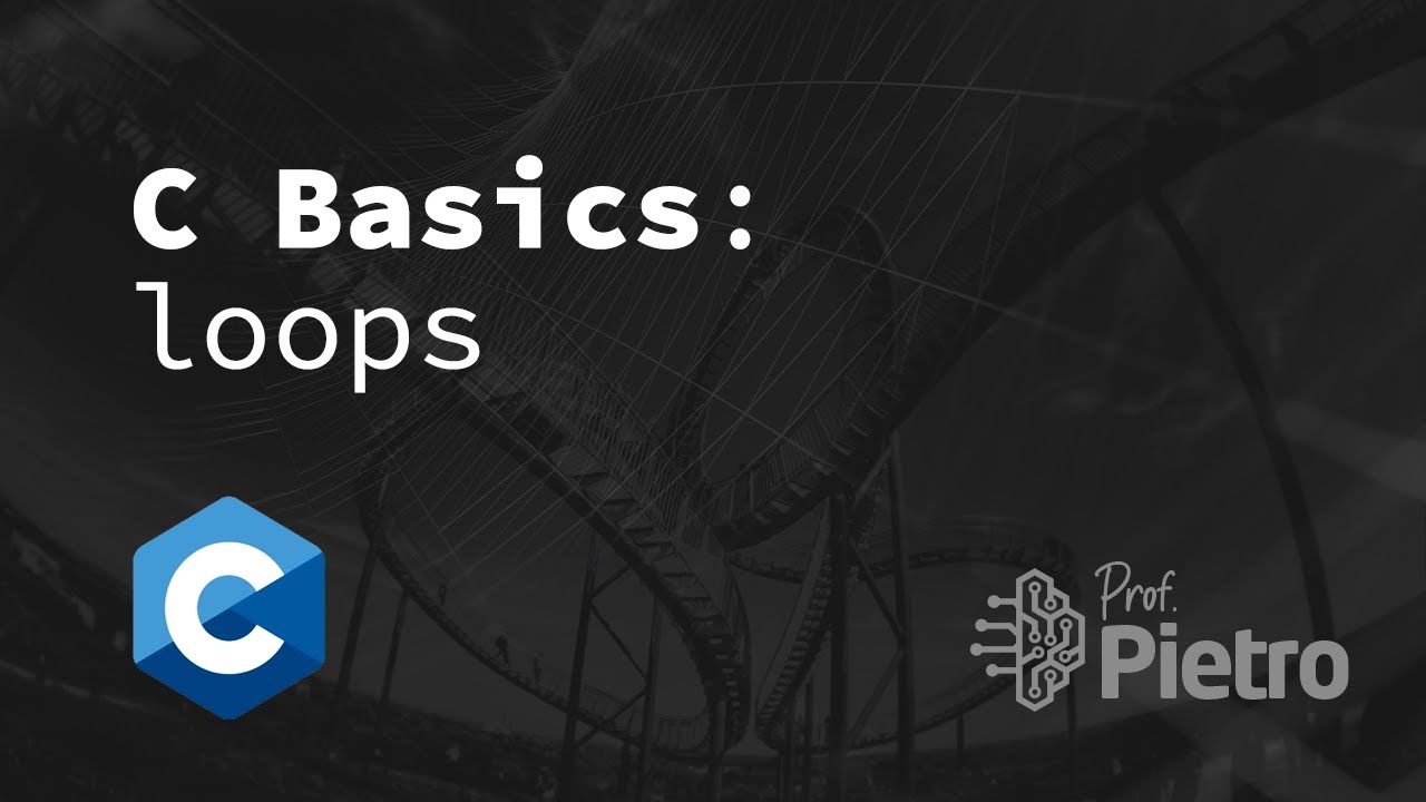 C Basics #003: while, do-while e for em linguagem C (2021)