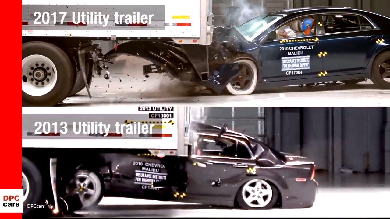 Semi Truck Underride Guard & Side Guard Crash Test