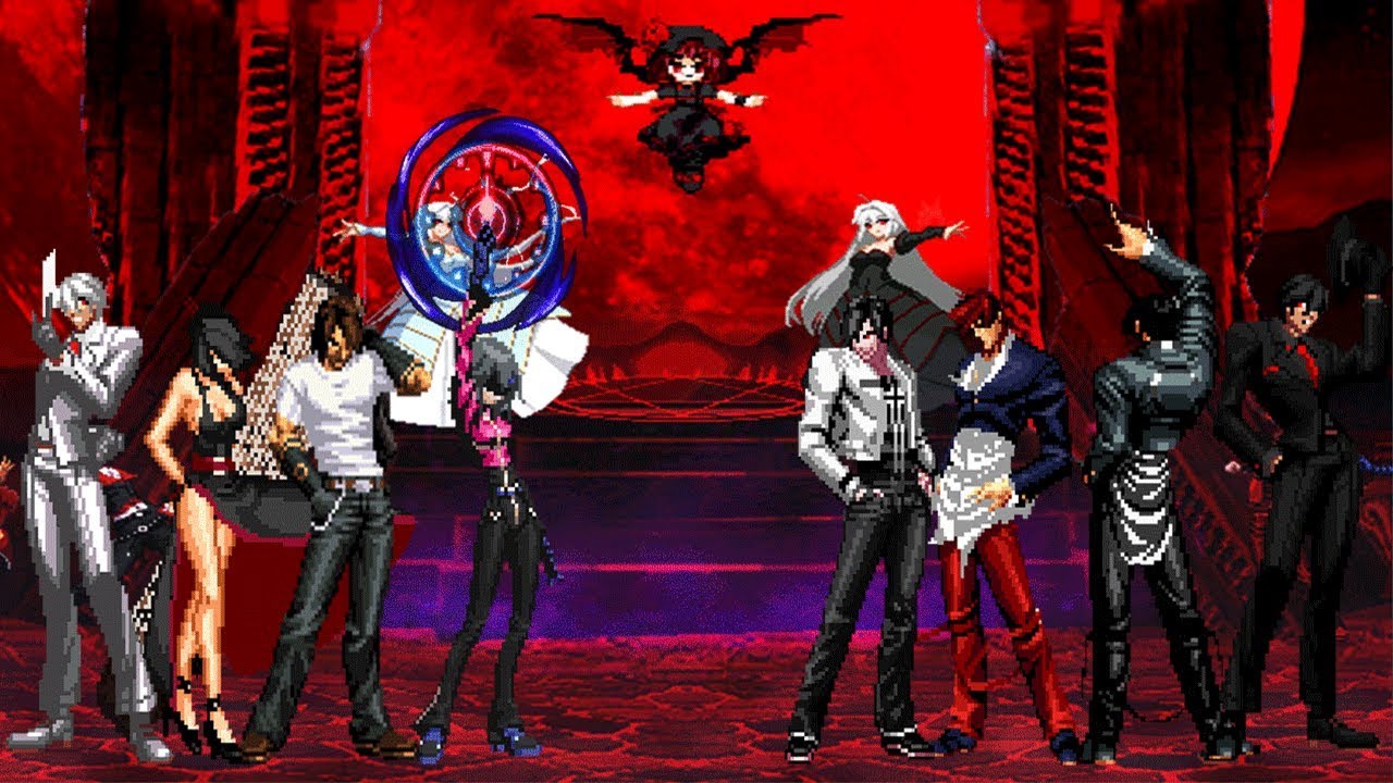 [Kof Mugen] Team Dark Zaiko VS Team Rozwel Gustab