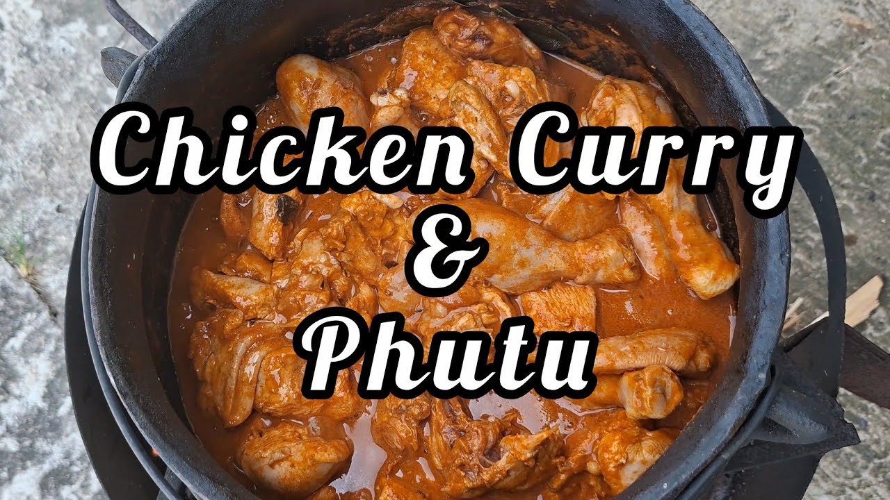 Куриное карри и пхуту