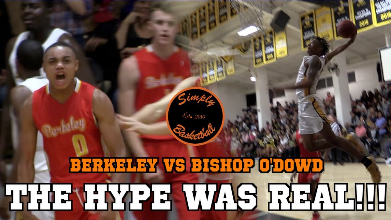 Berkeley vs Bishop O’Dowd HYPE WAS REAL!! TRASH TALKING, NUTMEGS, AND DUNKS!! Ft. A Pac-12 Backcourt