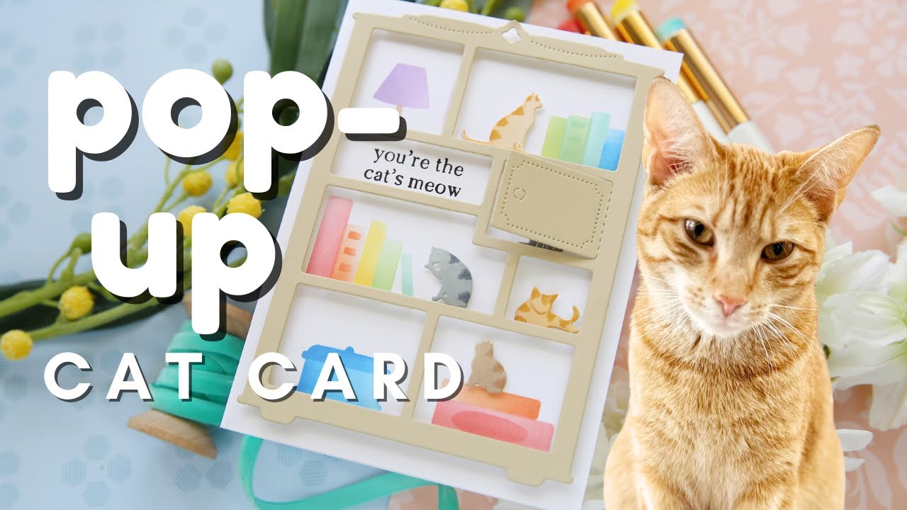 Pop-Up Cat Card