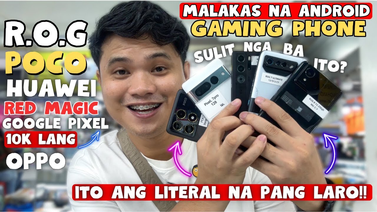 PRESYO NG GAMING PHONE, LITERAL NA PANG LARO! - ITO ANG MABIBILI SA GREENHILLS!