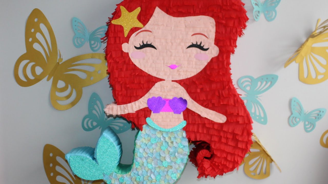 PIÑATA de SIRENA paso a paso | Baby Cholita