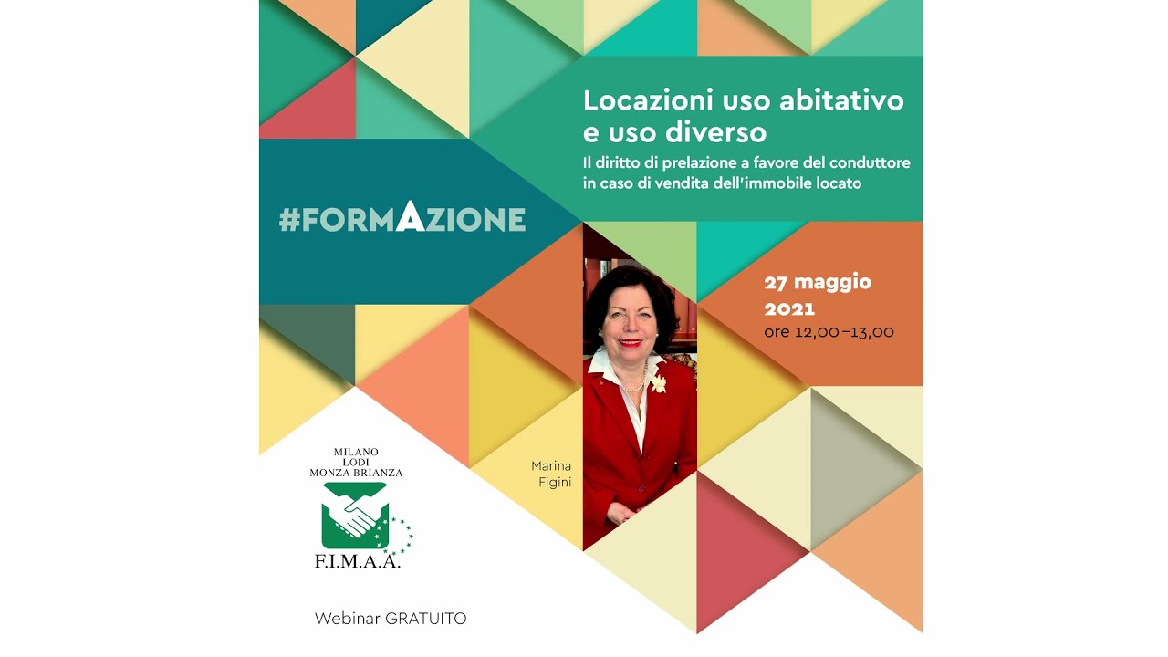 Locazioni abitative e ad uso diverso - Diritto di prelazione in caso di vendita