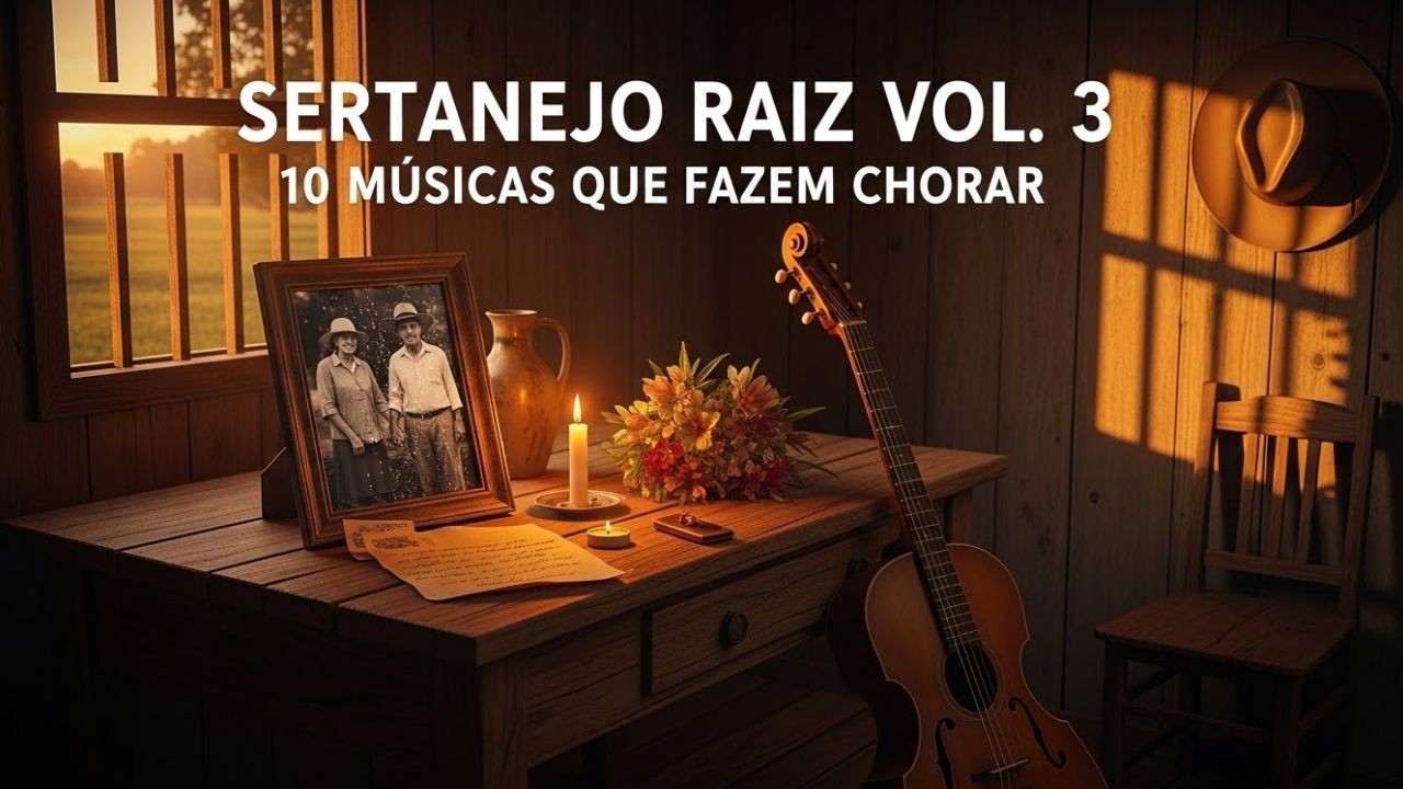 SERTANEJO RAIZ QUE FAZ CHORAR - Vol. 3 | 10 Histórias Reais que Tocam a Alma