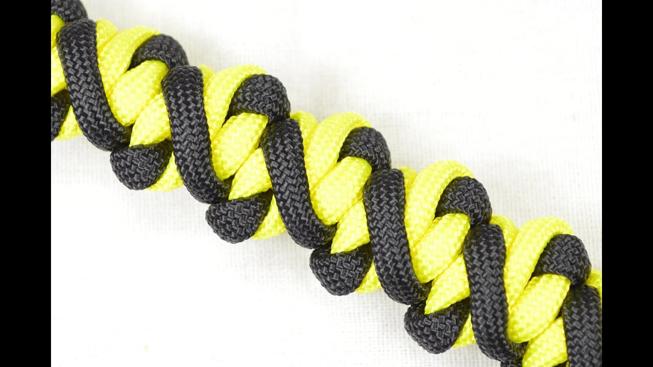 Сделайте браслет для выживания из паракорда «Back-to-Back Crooked River Bar» — BoredParacord.com