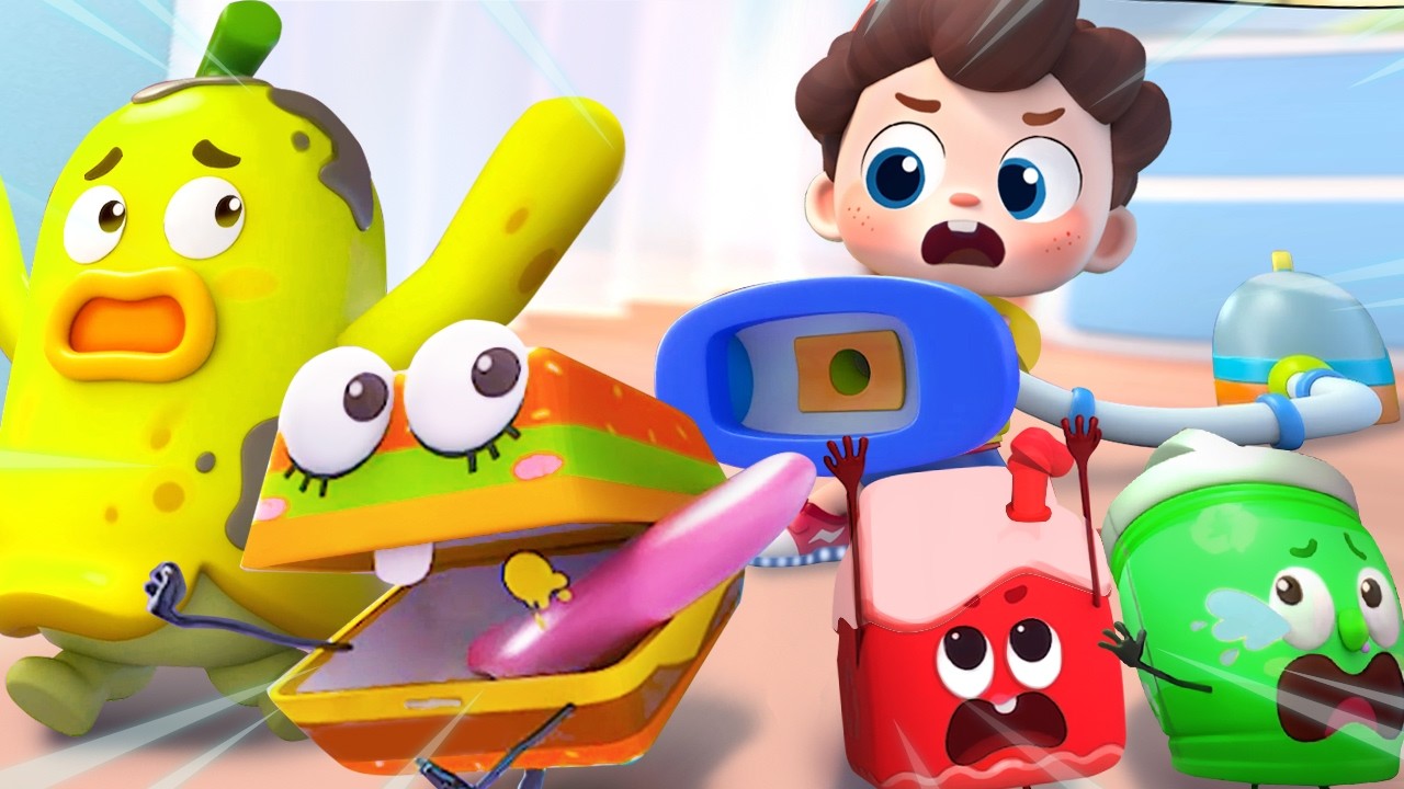 🔴TRỰC TIẾP | Quái vật rác theo dõi Neo | Nhạc thiếu nhi vui nhộn | Yes! Neo | BabyBus